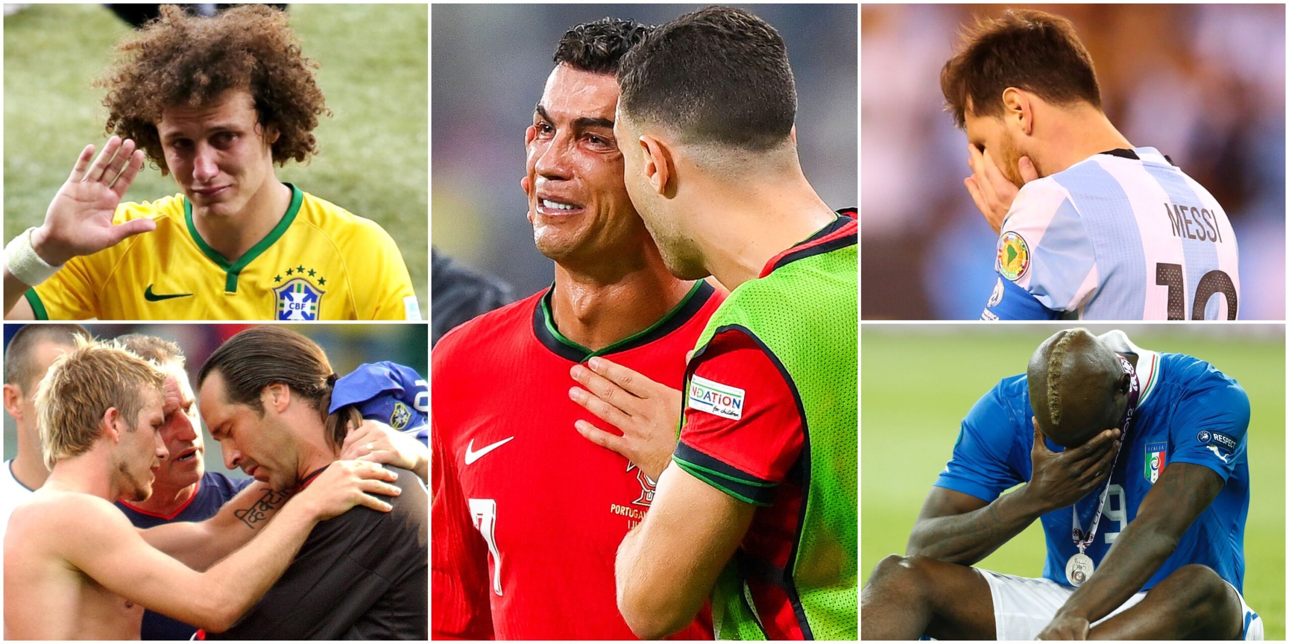 18 Times Footballers Have Broken Down in Tears on the Pitch