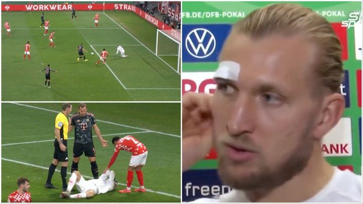 Mainz Goalkeeper Slams Harry Kane and Blames Him For Injury