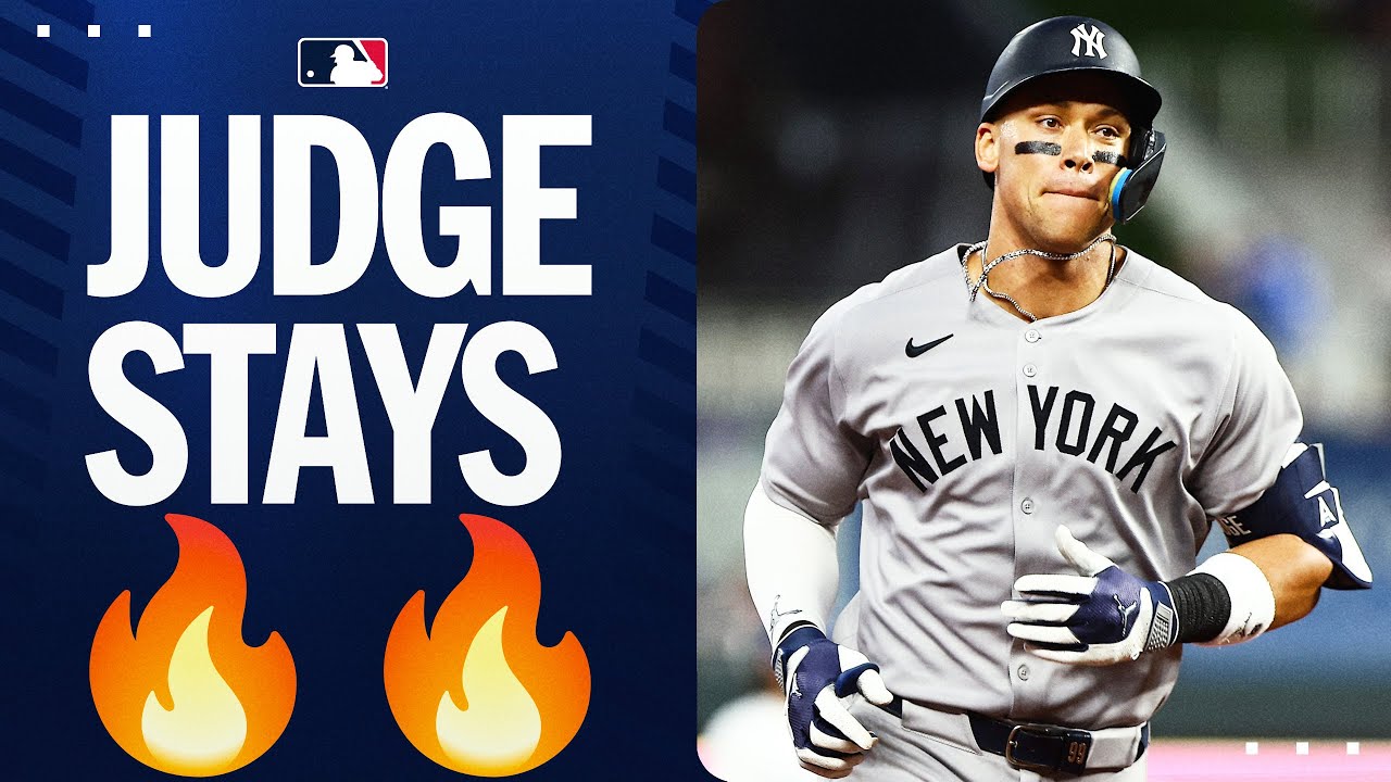 Aaron Judge stays HOT in KC (25th homer of the season) 🔥